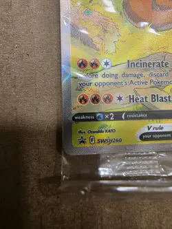 Charizard V VSTAR VMAX SWSH260 SWSH261 SWSH262 - UPC 3 Promos Sealed Pokemon TCG - Image 2