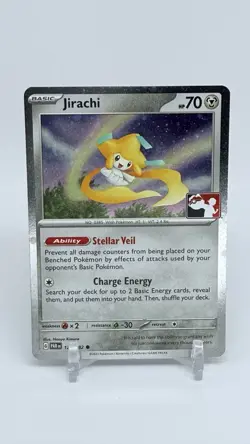 Jirachi 126/182, NM Holo, Prize Pack Series 5 Promo Stamped Card - Image 1