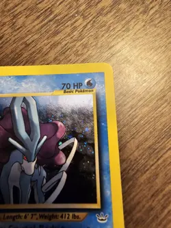 Pokemon Card Neo Revelation Suicune 14/64 Rare Unlimited Holo - Image 4