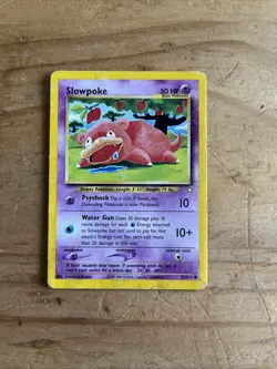 Slowpoke - 73/111 - Pokemon Neo Genesis Unlimited Card WOTC LP - Image 1