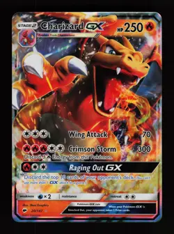Charizard GX 20/147 Holo GX Rare Burning Shadows Pokemon Cards - Image 1