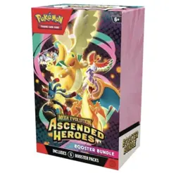 Pokemon TCG Mega Evolution Ascended Heroes Booster Bundle Box (6 Packs) - Image 1