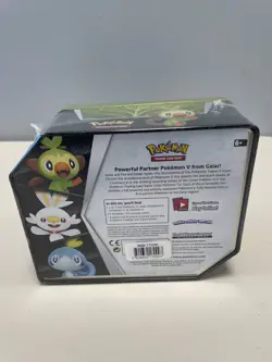 One Sealed Pokemon TCG 2020 Galar Partners Tin - Featuring Rillaboom V - Image 2
