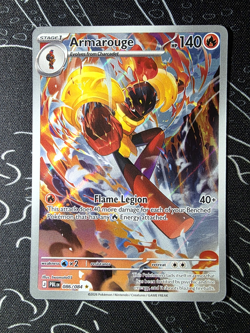 Armarouge Pitch Black Illustration Rare 86/84 NM 🔥Pokemon TCG - Image 1
