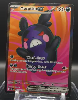 Pokemon - Morpeko ex 102/084 - ME05: Pitch Black Ultra Rare Full Art - Image 1