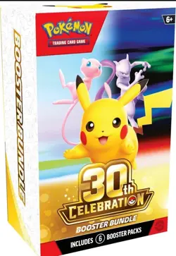Pokemon 30th Anniversary Celebrations Booster Bundle PREORDER - Image 1