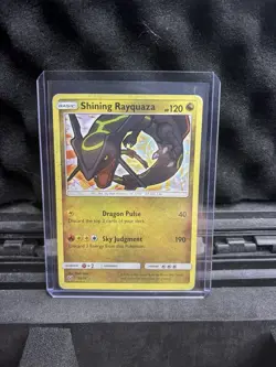 The Pokemon Company Shining Rayquaza 56/73 Shining Legends Holo ENG 120 HP-READ - Image 1