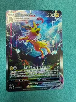 2021 Pokemon Black Star Promo Full Art #SWSH184 Jolteon VMAX UK SELLER - Image 1