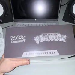 Pitch Black POKEMON CENTER PKC Elite Trainer Box ETB - Image 3