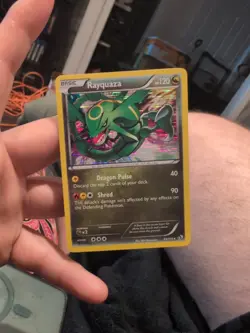 Pokemon Rayquaza 93/113 Holo Rare Legendary Treasures NM - Image 1