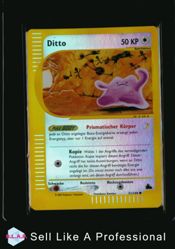DITTO POKEMON 2003 DELTA SPECIES 51/144 GERMAN - Image 1