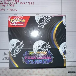 Pokemon Phantasmal Flames Booster Box New Sealed - Image 1
