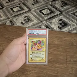 2021 Pokemon Celebrations Birthday Pikachu Holo Classic Coll Black Star - Image 1