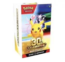 [PRESALE] Pokemon 30th Anniversary Booster Bundle Brand New Factory Sealed - Image 1