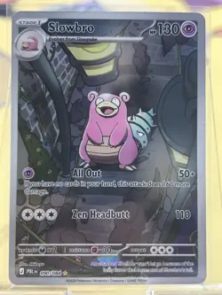 Slowbro 090/084 PBL Pitch Black Rare Holo Stage 1 130 HP 1st Ed EN - Image 1