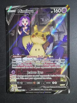 Mimikyu V TG16/TG30 Holo V Rare Brilliant Stars Trainer Gallery Pokemon Holo - Image 1