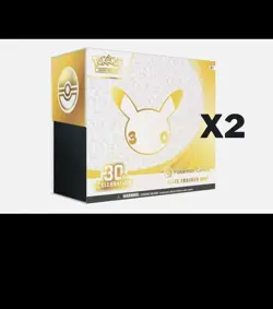 Pokemon Center UK Exclusive 30th Anniversary Elite Trainer Box 2X ETB PRESALE - Image 1