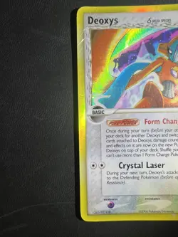 Deoxys #5/110 DAMAGED [Holo] (Delta Species) Pokemon Holon Phantoms - Image 4