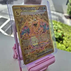 Pokemon TCG Charizard ex 228/197 SV03 Obsidian Flames Hyper Rare Holo - Image 2