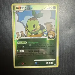 Turtwig GL 85/111 Platinum Rising Rivals Common NM Pokemon TCG English - Image 1