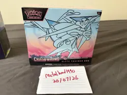 Pokemon Chaos Rising ETB Bundle SEALED - Image 3