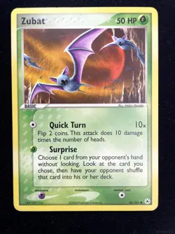 ZUBAT 83/101 COMMON HIDDEN LEGENDS POKEMON - Image 1