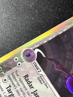 CROBAT Δ 2/113 HOLO RARE DELTA SPECIES POKEMON MODERATELY PLAYED - Image 2