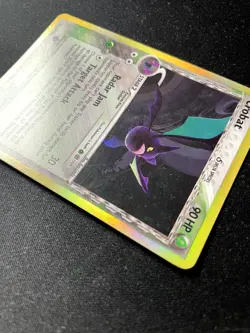 CROBAT Δ 2/113 HOLO RARE DELTA SPECIES POKEMON MODERATELY PLAYED - Image 5