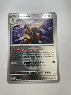 Pokemon TCG - Ascended Heroes - (Reverse Holo Quick Ball) - Kingambit - 148/217 - Image 1