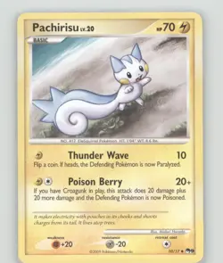 PACHIRISU 10/17 UNCOMMON POP SERIES 9 POKEMON LIGHTLY PLAYED - Image 2