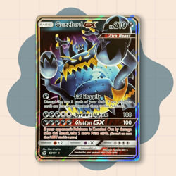 Pokemon TCG Guzzlord GX 63/111 Sm-Crimson Invasion Holo NM - Image 1