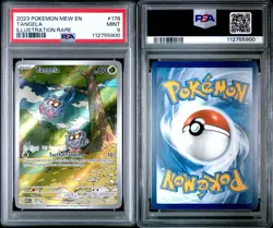 2023 Pokemon Mew En-151 #178 Tangela Illustration Rare PSA 9 Mint - Image 3
