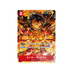 One Piece Card Game Monkey D. Luffy Alternative Art OP01-024 Mint - Japanese - Image 1