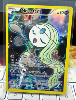 Pokemon Company Meloetta XY120 XY Promo Holo EN Basic 80 HP Pokemon Card - Image 1