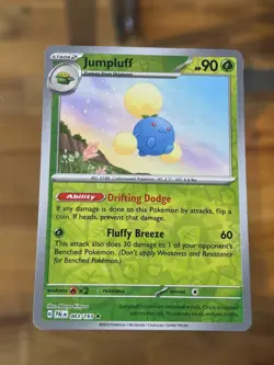 Jumpluff 003/193 Paldea Evolved Pokemon Card Reverse Holo - Image 1