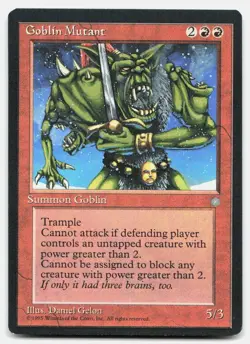 Goblin Mutant Uncommon Ice Age Magic: The Gathering Near Mint - Image 1