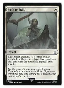 Path to Exile #81 (NM) Assassin's Creed ACR Magic MTG - Image 1