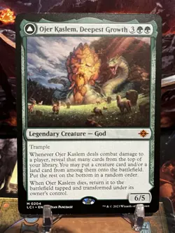 Ojer Kaslem, Deepest Growth - Temple of Cultivation [LCI] NF MTG - Image 1