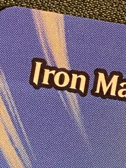 Iron Man, Titan Of Innovation Borderless M 0091 MAR MTG NM+ - Image 5