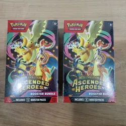 Pokemon Ascended Hero Booster Bundle Sealed LOT OF 2 🔥 🔥￼ - Image 1