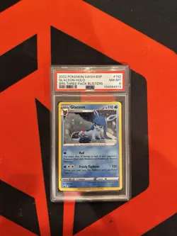 Glaceon Holo BRS Three Pack Promo Card PSA 8 NM-MT Pokemon TCG - Image 1