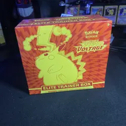 Pokemon Vivid Voltage Elite Trainer Box ETB - Small factory tear on back - Image 1
