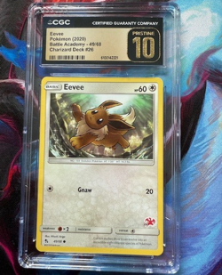 Pokemon Eevee 49 Battle Academy Charizard Deck - CGC 10 PRISTINE- Low POP only 4 - Image 1