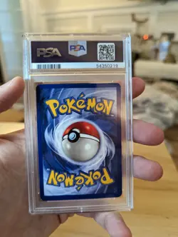 1999 Pokemon Fossil Zubat 57/62 PSA 8 NM-MT - Image 3