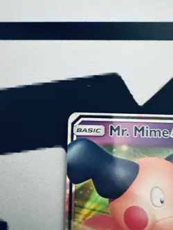 Pokemon TCG Sun & Moon Team Up Mr. Mime GX 67/181 Ultra Rare Holo - Image 2