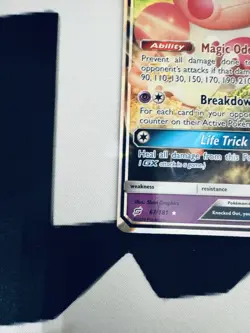Pokemon TCG Sun & Moon Team Up Mr. Mime GX 67/181 Ultra Rare Holo - Image 5