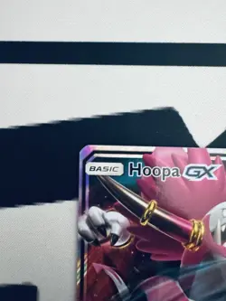Pokemon Hoopa GX 96/181 Sun & Moon Team Up Ultra Rare Full Art Holo - Image 2