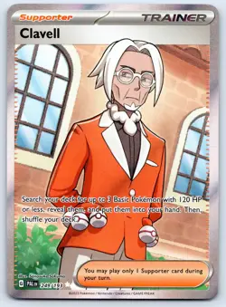 Clavell 249/193 Paldea Evolved Holo Pokemon NM - Image 1