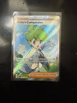 Wally's Compassion 176/132 Full Art Ultra Rare - Pokemon TCG: Mega Evolution NM - Image 1