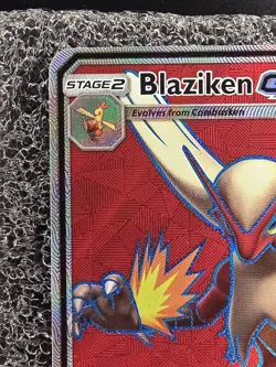 Pokemon TCG Blaziken GX 153/168 SM Celestial Storm Full Art Holo UR Eng - Image 5